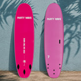 7 Foot Surfboard Trading Co. | Party Wave Soft Top Surfboard - Rose