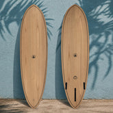 6-7 Foot Surfboard Trading Co. | Dumplin Mid Length Surfboard – Paulownia
