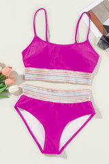 Women's High Waist Two-Piece Bikini Swimsuit