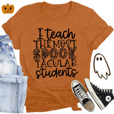 HALLOWEEN Women's Teacher T-Shirt - Size XL