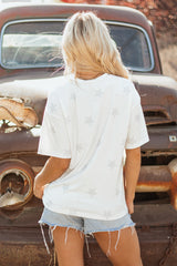 Women's Patriotic Flag/Bow T-Shirt