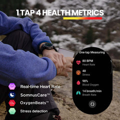 Amazfit T Rex 2 Unisex Smart Watch Dual Band/Satellite Hiking Route/Navigation - 100m