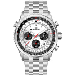 Oceanaut Men's Flight - Silver Dial/Bracelet - 100m