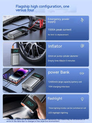 Automobile Emergency Start Power Source All-In-One With Air Pump