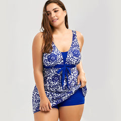 Women's Plus-size Tankini Swimsuit