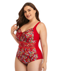 Women's Plus Size One-Piece Swimsuit