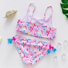 Older Girl's Two-Piece Bikini Swimwear