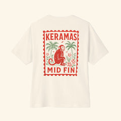 Unisex Keramas Stamp Boxy Tee