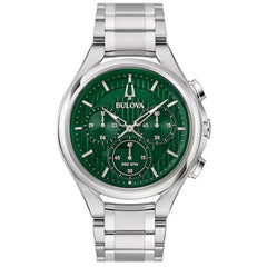 Bulova Men's Curv - Green Dial - 30m