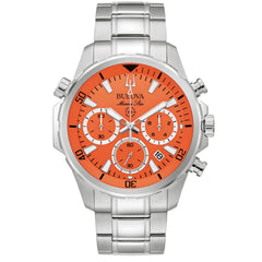 Bulova Men's Classic - Orange Dial - 100m