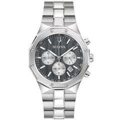 Bulova Men's Prestige - Gray Dial - 100m