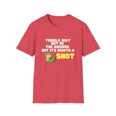 Unisex 'Tequila Shot' Short Sleeve T-Shirt
