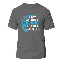 Outdoorzees Unisex 'A Day Without Fishing' T-Shirt