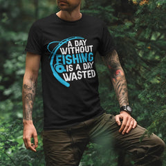 Outdoorzees Unisex 'A Day Without Fishing' T-Shirt