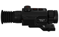 ATN Corp ThOR 6 Mini | Thermal Rifle Scope | 2-16X Magnification | 35mm Objective | Multiple Reticles | Black | Includes Carry Case and Charging Cable
