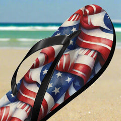 Unisex Patriotic Flip Flops