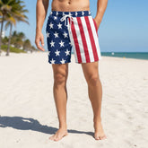 Men's Stars & Stripes Swim Shorts