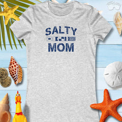 Women's 'Salty Mom' ⎈ Nautical T-Shirt