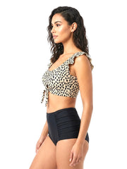 Women's High Waist Two-Piece Bikini Swimsuit - Serval