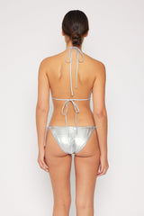 Women's Two-Piece Bikini Swimsuit - Silver