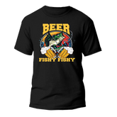 Outdoorzees Unisex 'Beer Fishy Fishy' v2 T-Shirt