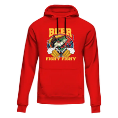 Outdoorzees Unisex 'Beer Fishy Fishy' v2 Hoodie