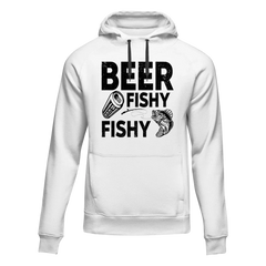 Outdoorzees Unisex 'Beer Fishy Fishy' Hoodie