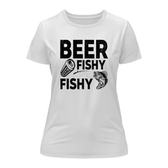 Outdoorzees Women's 'Beer Fishy Fishy' T-Shirt