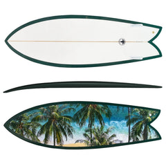 Palm Trees by Ben Hicks – Limited Edition Surfboard Art