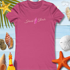 Women's 'Shell Yeah' Junonia Tee | Casual Summer Vibes