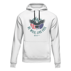 Outdoorzees Unisex 'Be Wild, Live Free' Hoodie