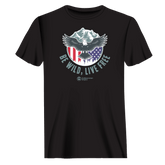 Outdoorzees Unisex 'Be Wild Be Free' T-Shirt