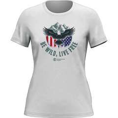 Outdoorzees Women's 'Be Wild, Live Free' T-Shirt
