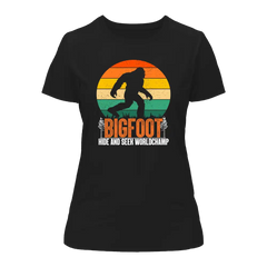 Outdoorzees Women's 'Bigfoot Hide And Seek' T-Shirt for Women
