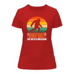 Outdoorzees Women's 'Bigfoot Hide And Seek' T-Shirt for Women