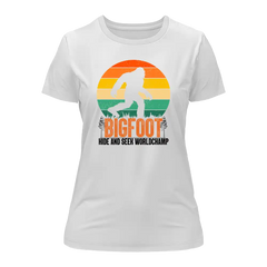 Outdoorzees Women's 'Bigfoot Hide And Seek' T-Shirt for Women
