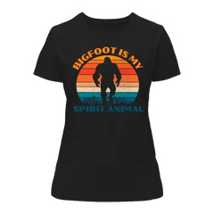 Outdoorzees Women's 'Bigfoot Is My Spirit Animal' T-Shirt