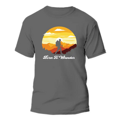 Outdoorzees Unisex 'Born To Wander' T-Shirt