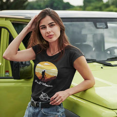 Outdoorzees Women's 'Born To Wander' T-Shirt
