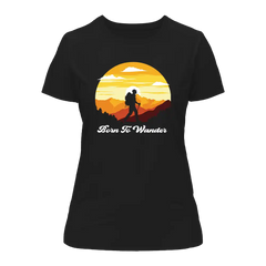 Outdoorzees Women's 'Born To Wander' T-Shirt