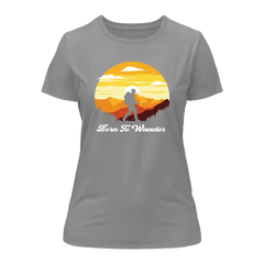 Outdoorzees Women's 'Born To Wander' T-Shirt