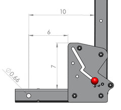 Chuck Rack 6-Bike Rack With Full Tilt BASE Post