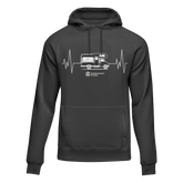 Outdoorzees Unisex Camping Cardiogram Hoodie