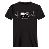 Outdoorzees Unisex Camping Cardiogram T-Shirt