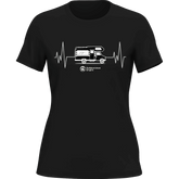 Outdoorzees Women's Camping Cardiogram T-Shirt