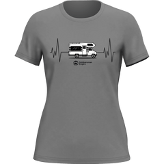 Outdoorzees Women's Camping Cardiogram T-Shirt