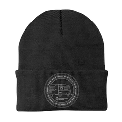 Outdoorzees Unisex Camping Kaleidoscope Embroidered Beanie