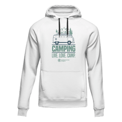 Outdoorzees Unisex 'Camping Live Love Camp' Hoodie