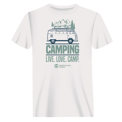 Outdoorzees Unisex 'Camping Live Love Camp' T-Shirt