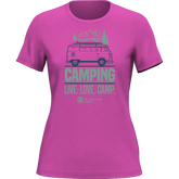Outdoorzees Women's 'Camping Live Love Camp' T-Shirt